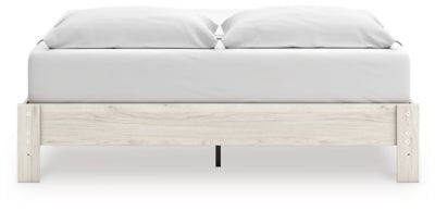 Socalle King Platform Bed - Beige Platform Bed modern furniture Contempo Furniture