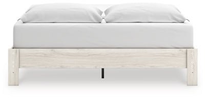 Socalle King Platform Bed - Beige Platform Bed modern furniture Contempo Furniture