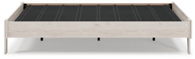 Socalle Queen Platform Bed - Beige Platform Bed modern furniture Contempo Furniture