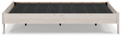 Socalle Queen Platform Bed - Beige Platform Bed modern furniture Contempo Furniture