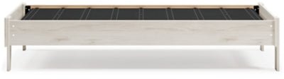 Socalle Twin Platform Bed - Beige Platform Bed modern furniture Contempo Furniture