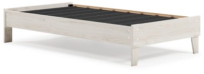 Socalle Twin Platform Bed - Beige Platform Bed modern furniture Contempo Furniture