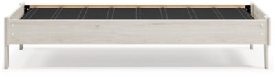 Socalle Twin Platform Bed - Beige Platform Bed modern furniture Contempo Furniture