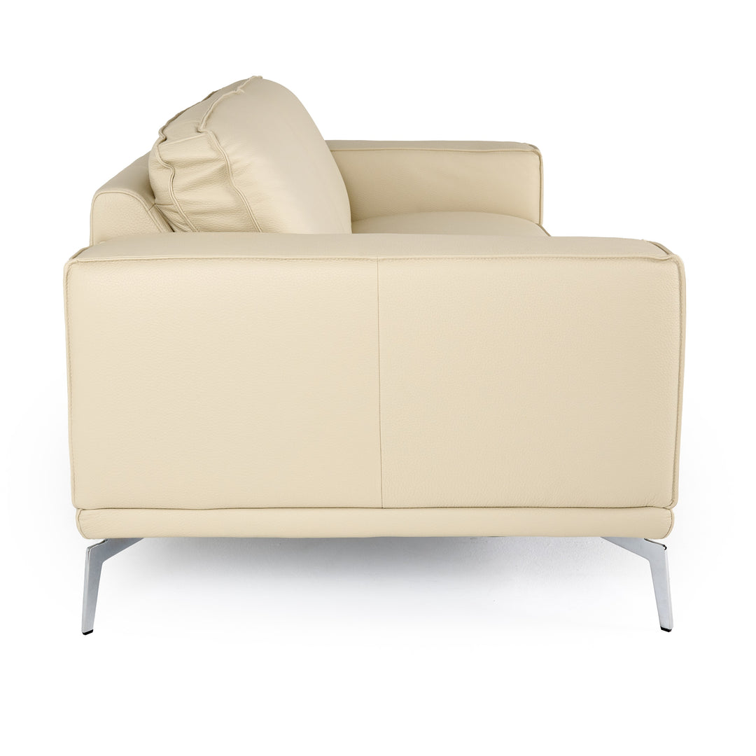 Soho - Italian Off White Leather Sofa