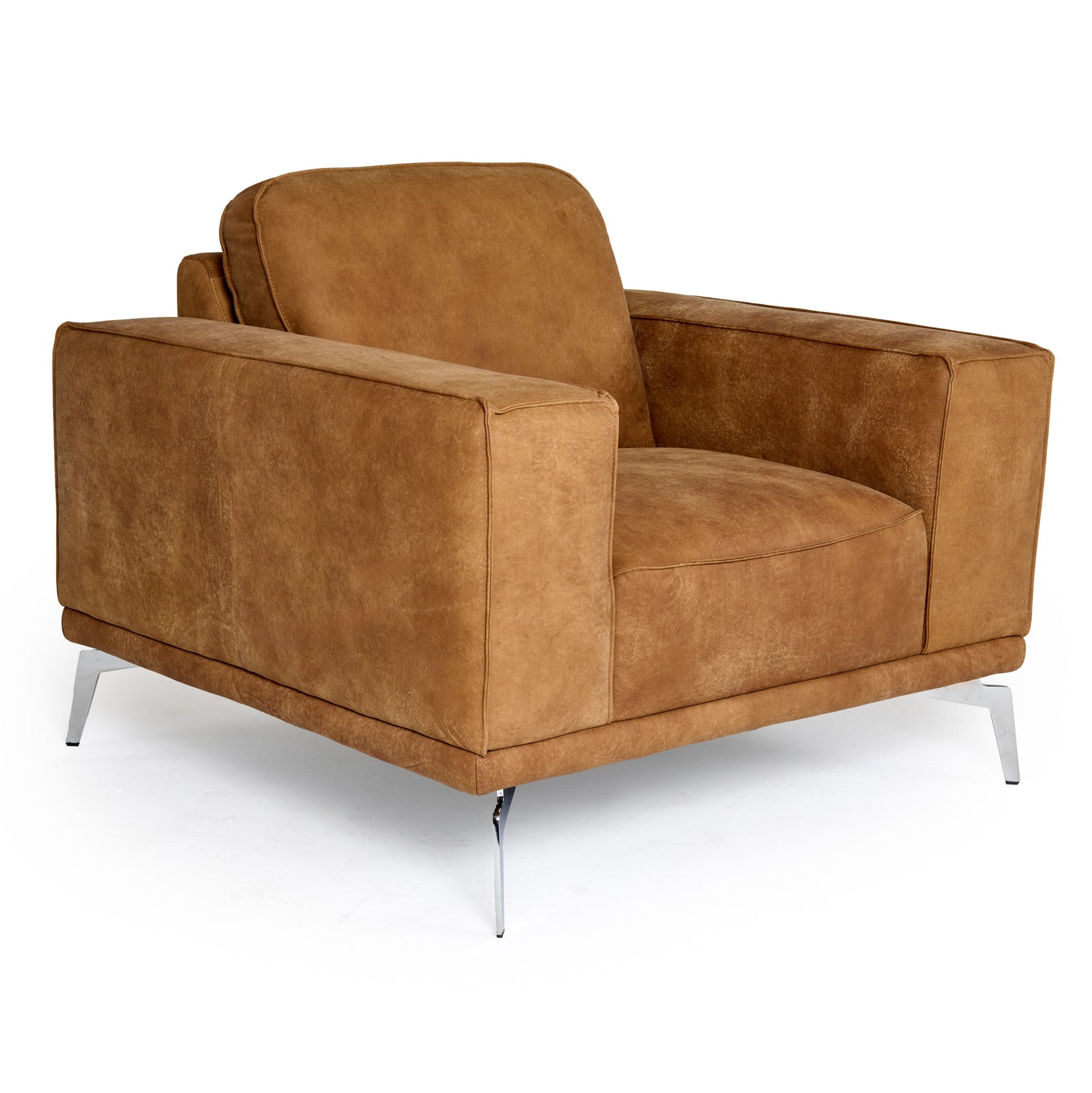 Soho - Italian Cognac Leather Armchair