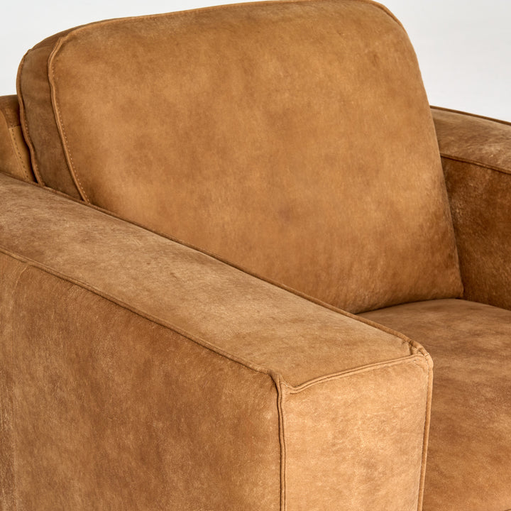Soho - Italian Cognac Leather Armchair