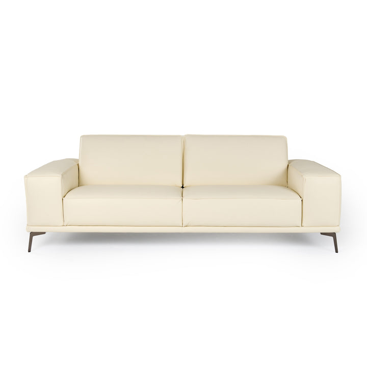 Soho - Italian Ivory Leather Sofa