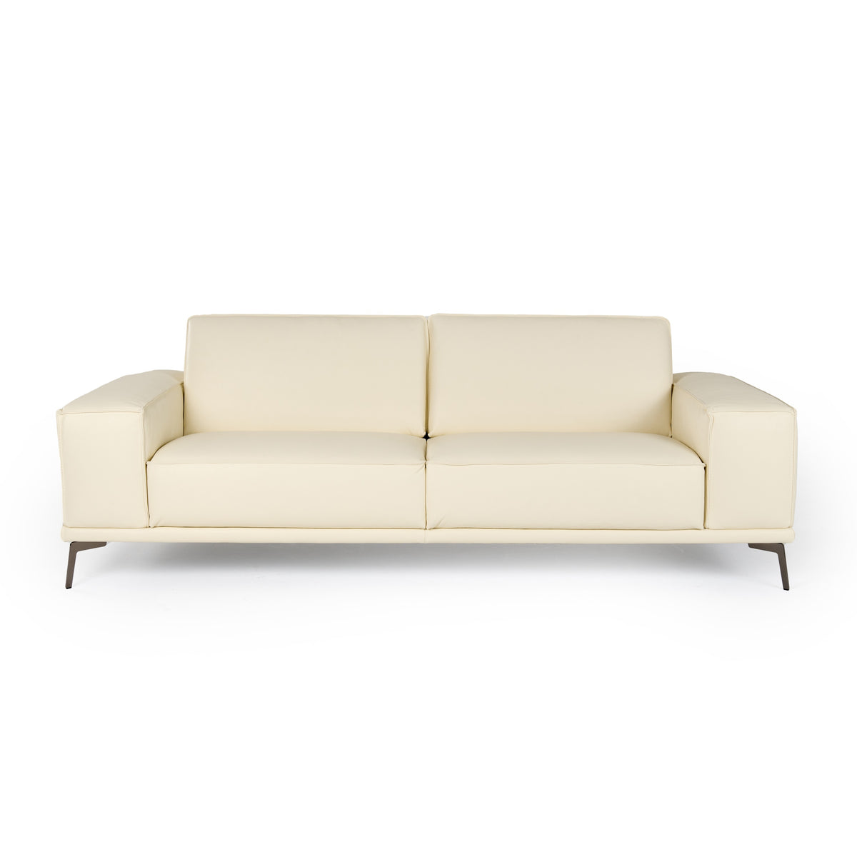 Soho - Italian Ivory Leather Sofa