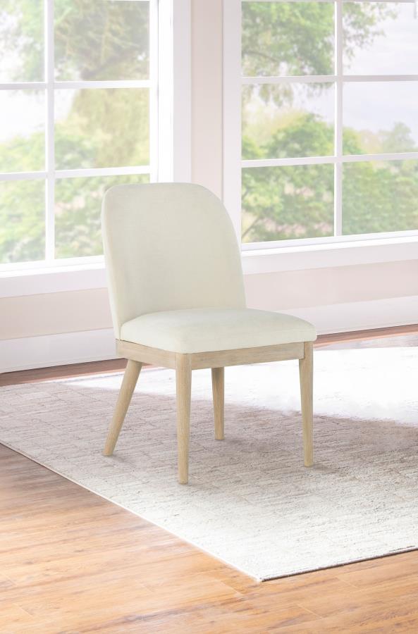 Solano 7 - Piece Extension Dining Set Weathered Mango Wood Table &amp; 6 Chairs Arm Chair modern furniture Contempo Furniture