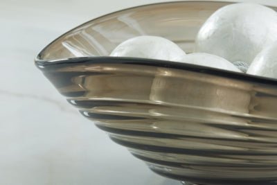 Solariston Bowl - Dark Gray Plate & Bowl modern furniture Contempo Furniture