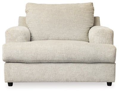 Soletren Oversized Chair - Beige Arm Chair modern furniture Contempo Furniture