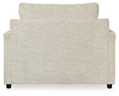 Soletren Oversized Chair - Beige Arm Chair modern furniture Contempo Furniture