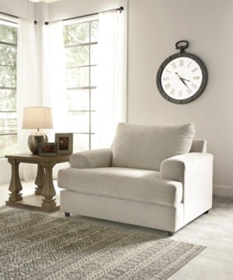 Soletren Oversized Chair - Beige Arm Chair modern furniture Contempo Furniture