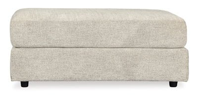 Soletren Oversized Ottoman - Beige Accent Ottoman modern furniture Contempo Furniture