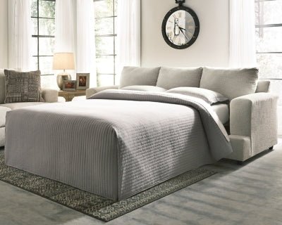 Soletren Queen Sofa Sleeper - Beige Sleeper Sofa modern furniture Contempo Furniture