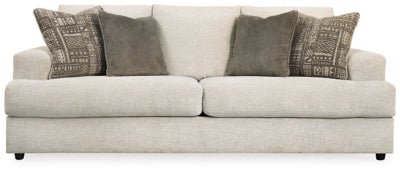 Soletren Sofa - Beige Stationary Sofa modern furniture Contempo Furniture