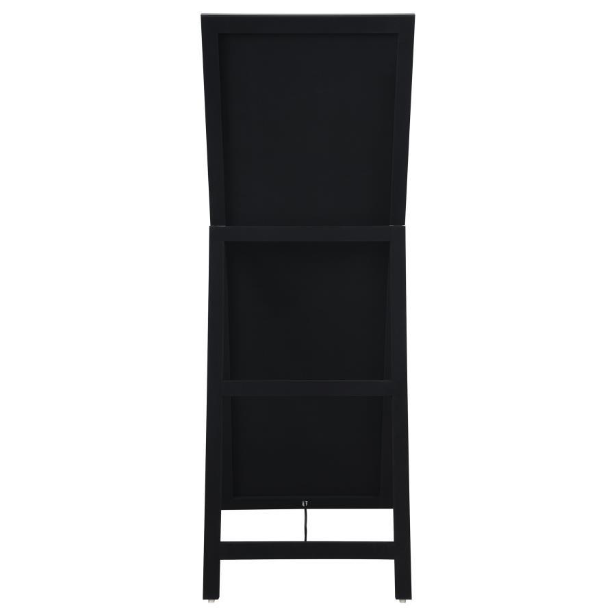 Soline - Framed Standing Floor Mirror - Silver Floor Mirror modern furniture Contempo Furniture