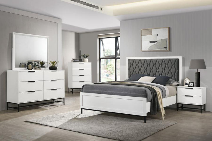 Sonora - Dresser Mirror - White Mirror modern furniture Contempo Furniture