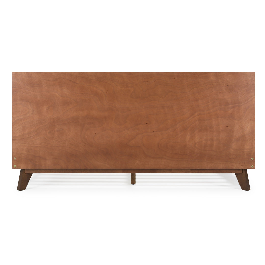 Soren  Modern Walnut Bed