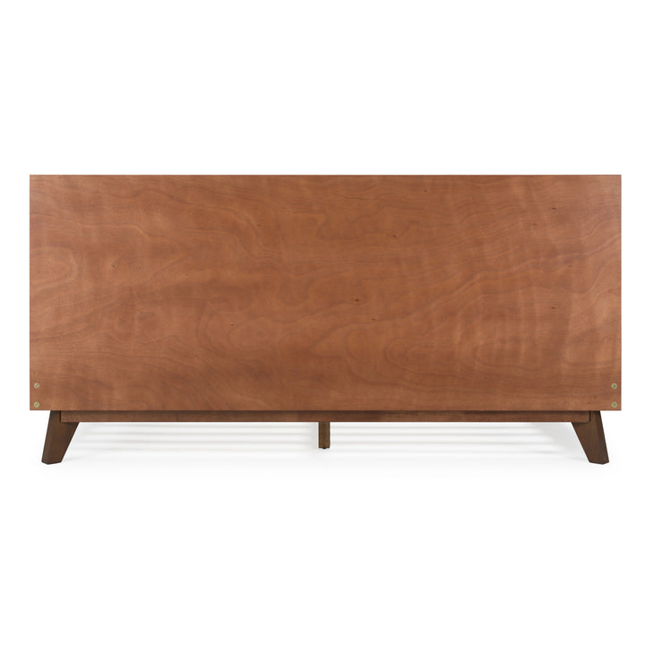 Soren  Modern Walnut Bed