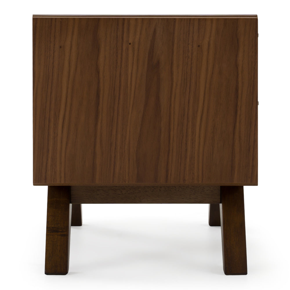Soria Mid-Century Walnut Nightstand - View 6