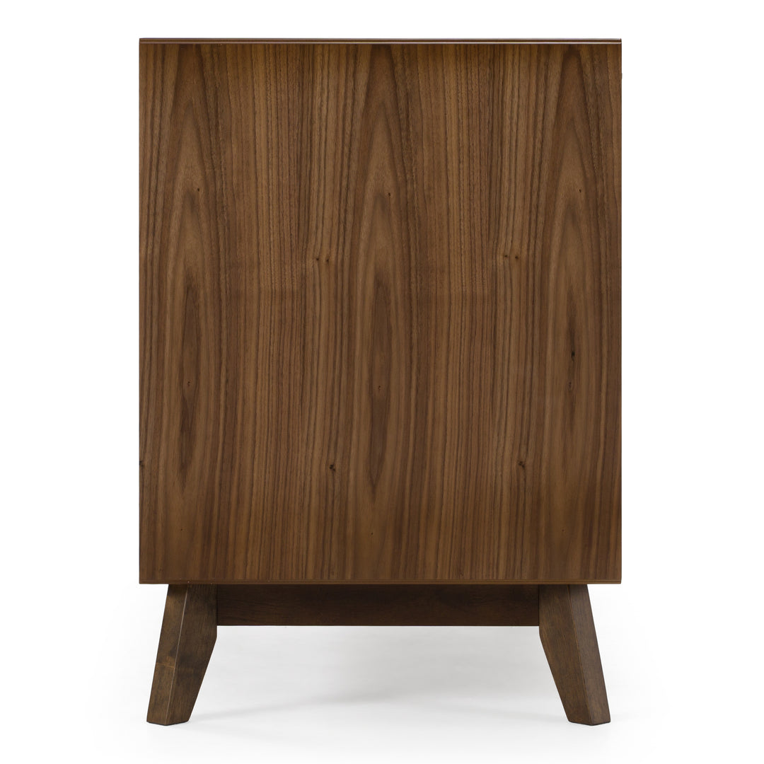 Soria Mid-Century Walnut Dresser