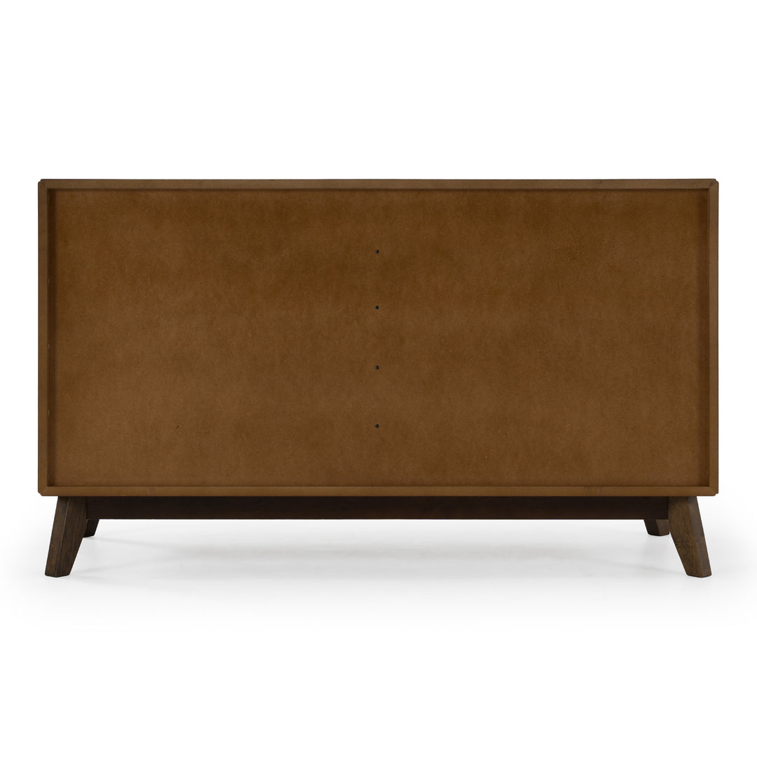 Soria Mid-Century Walnut Dresser