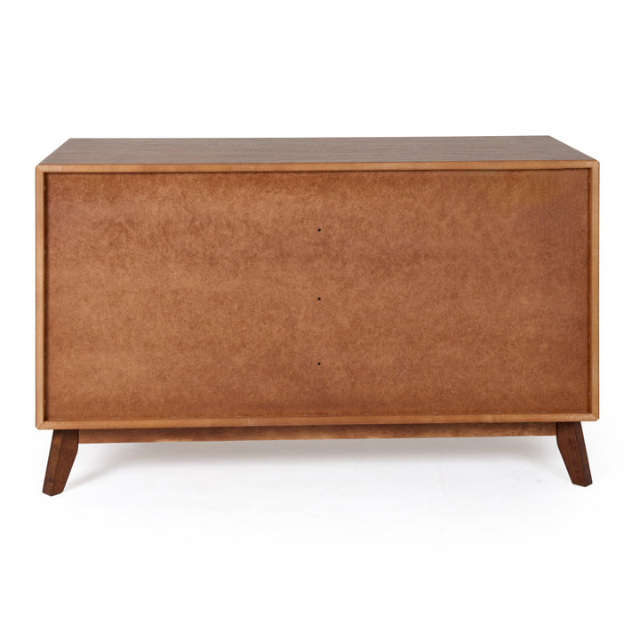 Soria Mid-Century Walnut Dresser