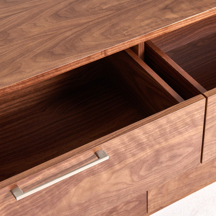 Soria Mid-Century Walnut Dresser