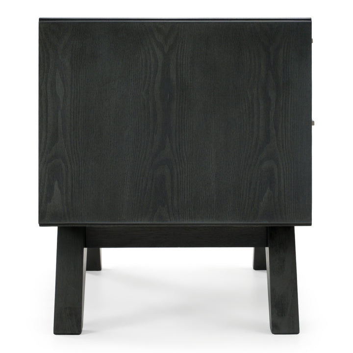 Soria Modern Grey Wash Nightstand