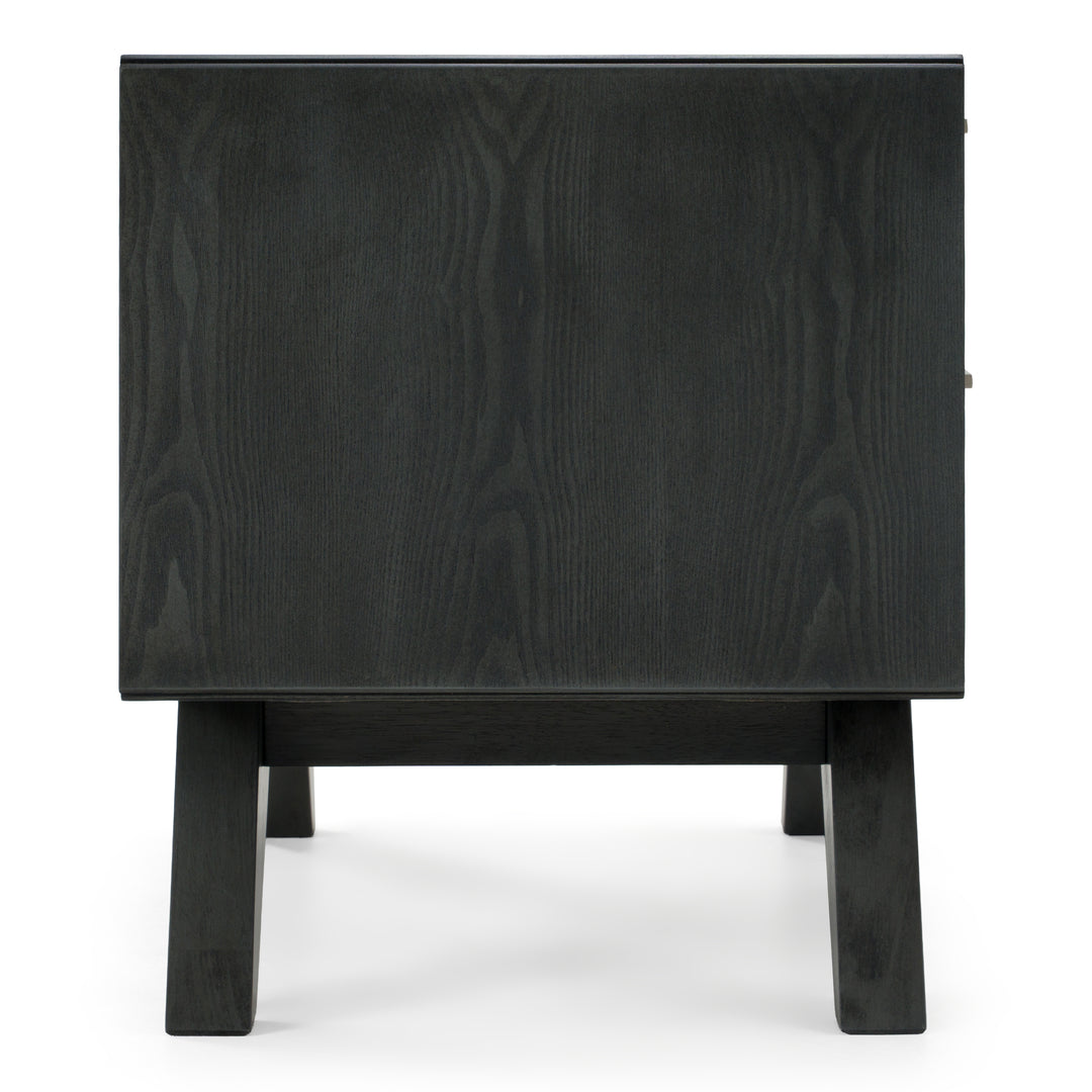 Soria Modern Grey Wash Nightstand