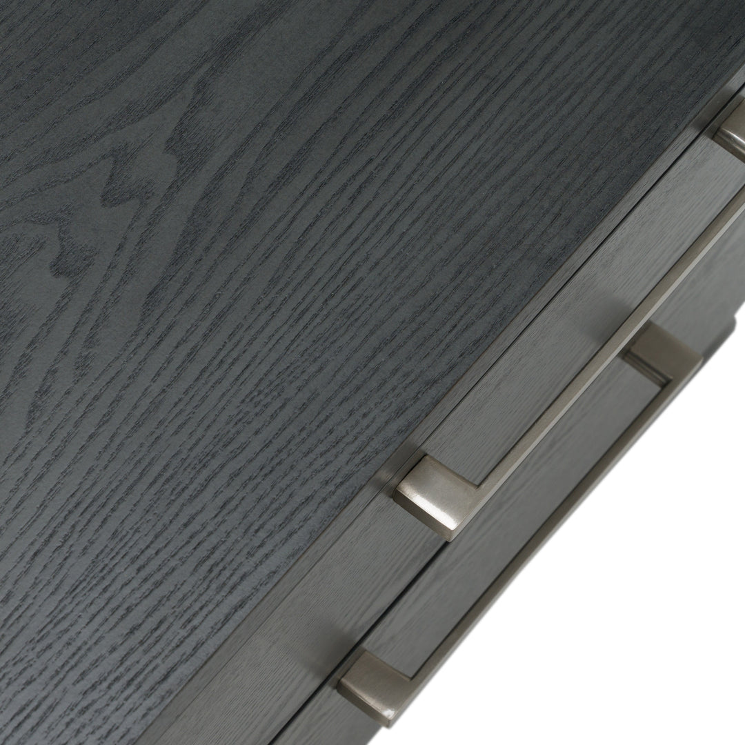 Soria Modern Grey Wash Nightstand