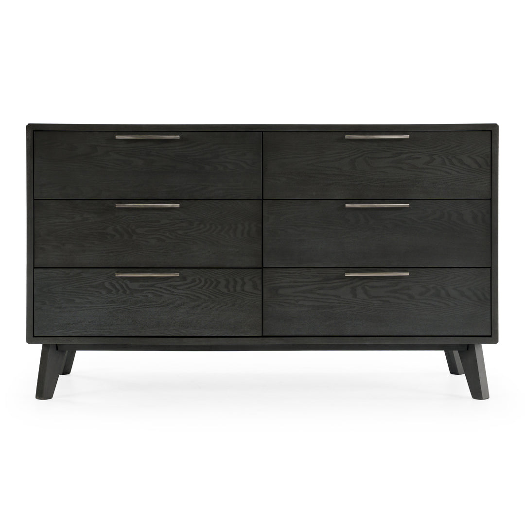 Soria Modern Grey Wash Dresser