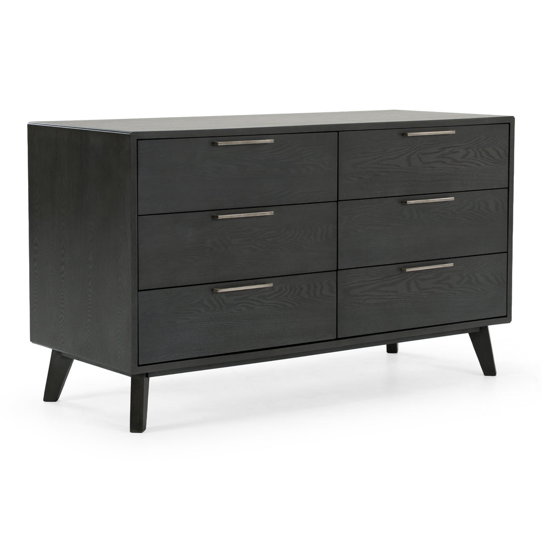 Soria Modern Grey Wash Dresser