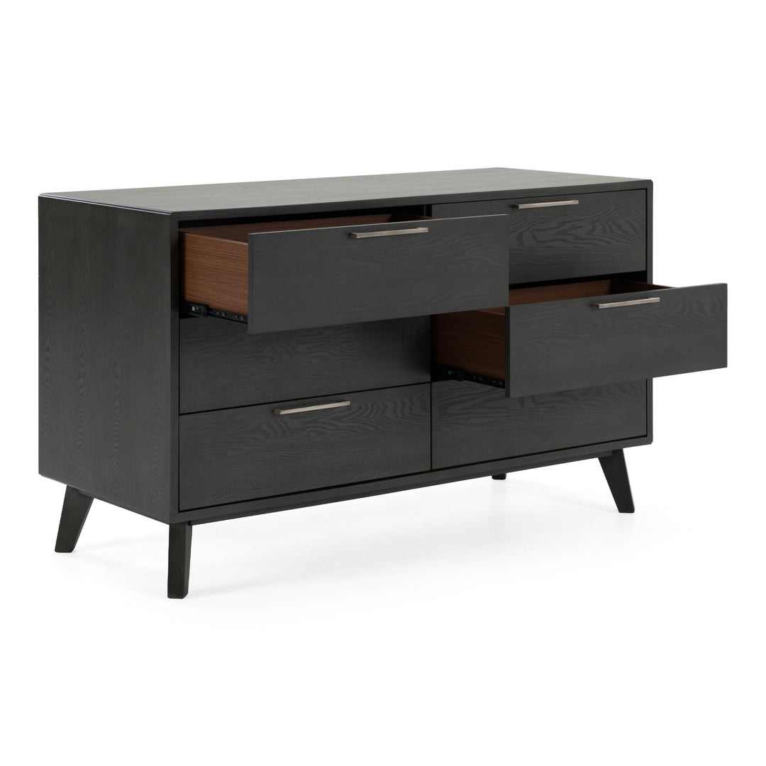 Soria Modern Grey Wash Dresser