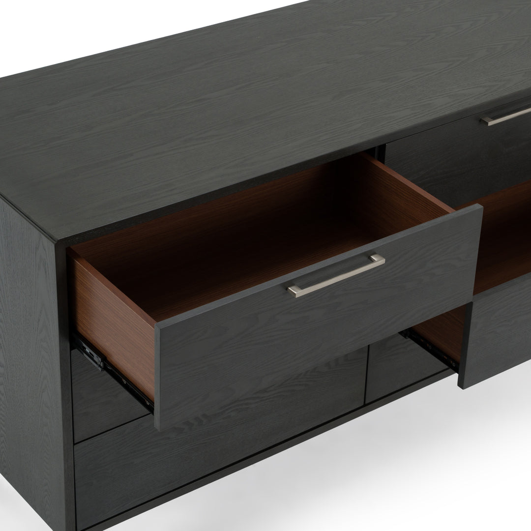 Soria Modern Grey Wash Dresser