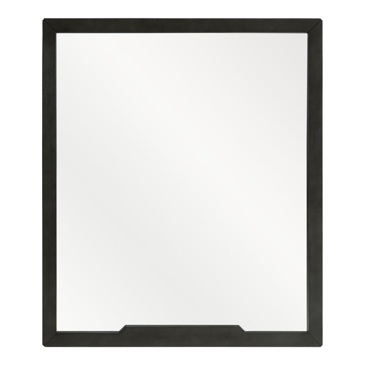 Soria Modern Grey Wash Mirror