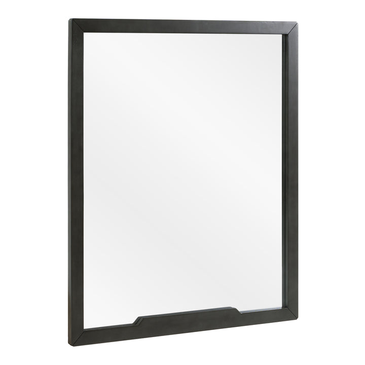 Soria Modern Grey Wash Mirror
