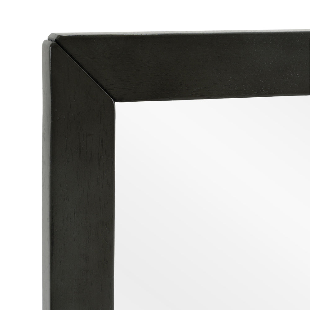 Soria Modern Grey Wash Mirror - View 7