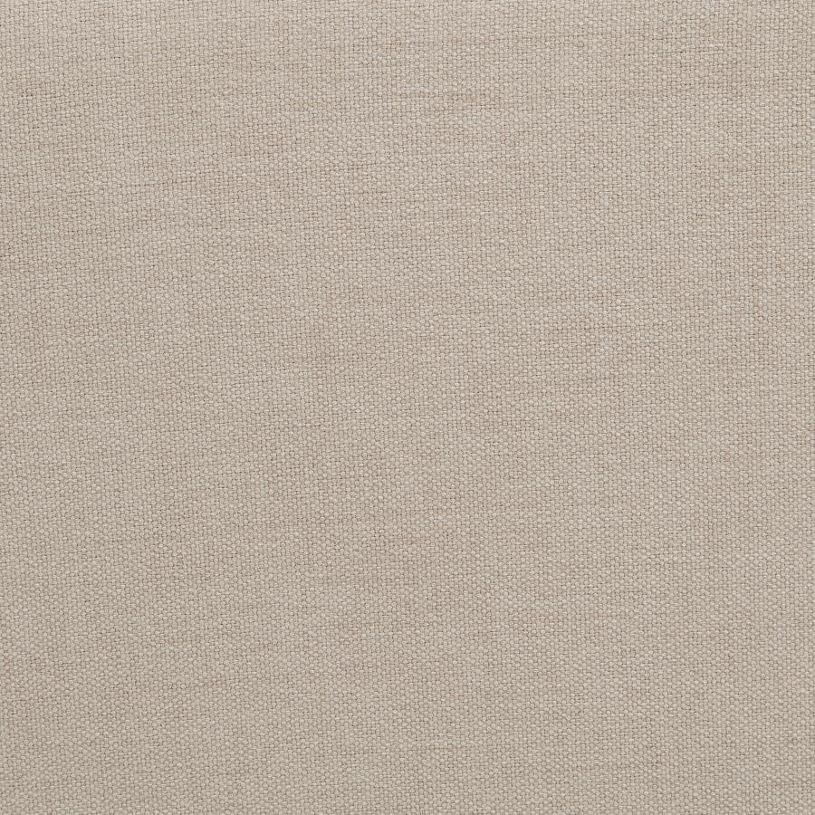 Sorrel - Fabric Upholstered Swivel Glider Arm Chair - Latte Swivel Glider Chair modern furniture Contempo Furniture