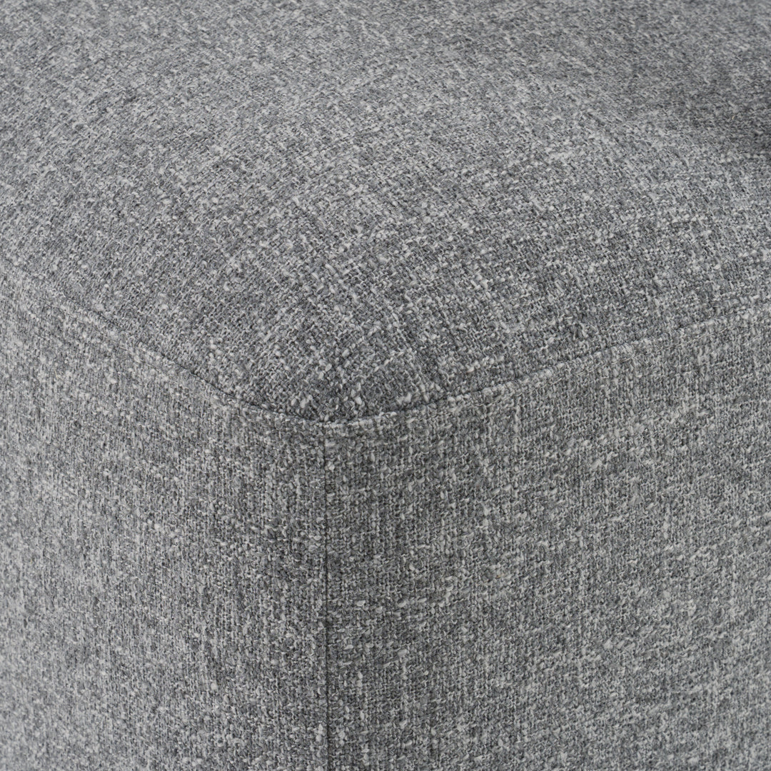 Souza  Modern Grey Fabric Swivel Dining Chair