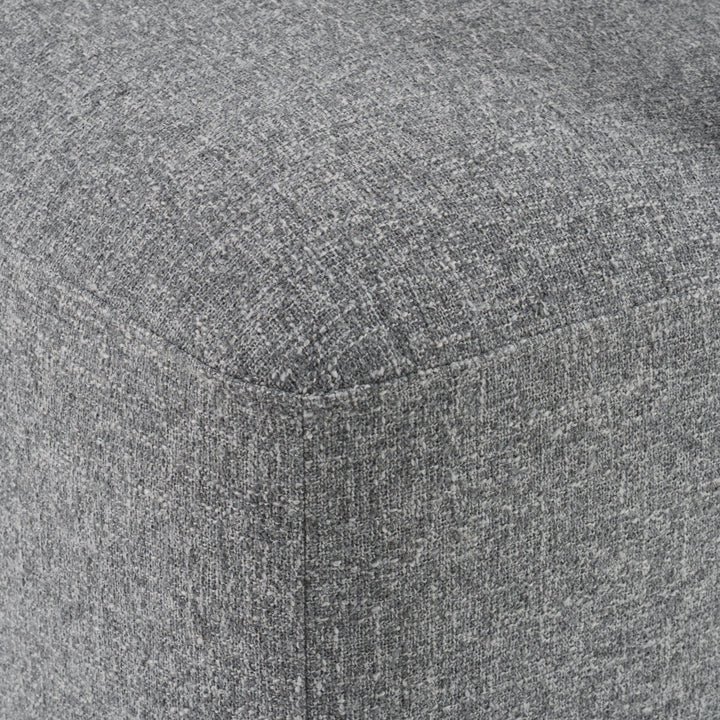 Souza - Modern Grey Fabric Swivel Dining Chair