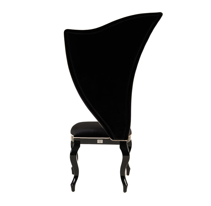 Sovereign - Transitional Black Fabric Chair (Set of 2)