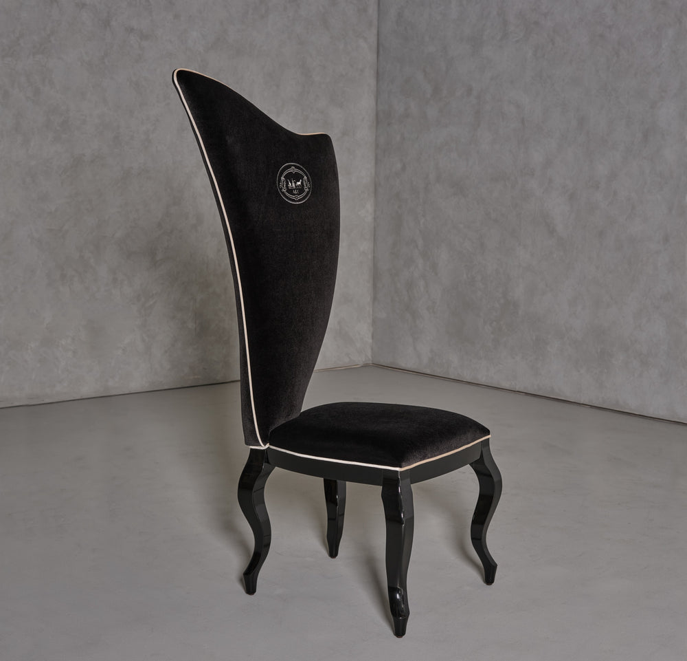 Sovereign - Transitional Black Fabric Chair (Set of 2) - View 8