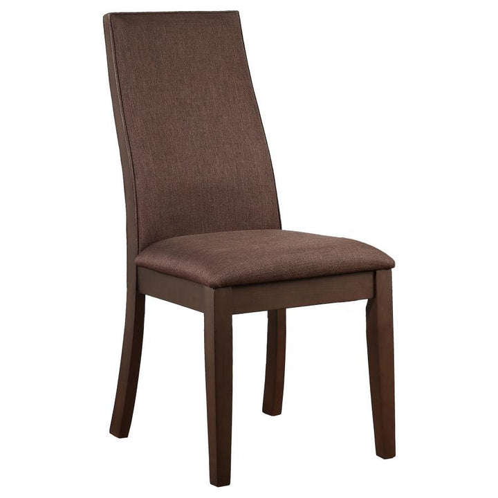 Spring Creek - Upholstered Dining Chair (Set of 2) - Chocolate Chair Set modern furniture Contempo Furniture