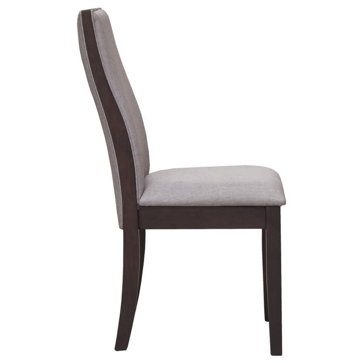 Spring Creek - Upholstered Dining Chair (Set of 2) - Taupe Chair Set modern furniture Contempo Furniture