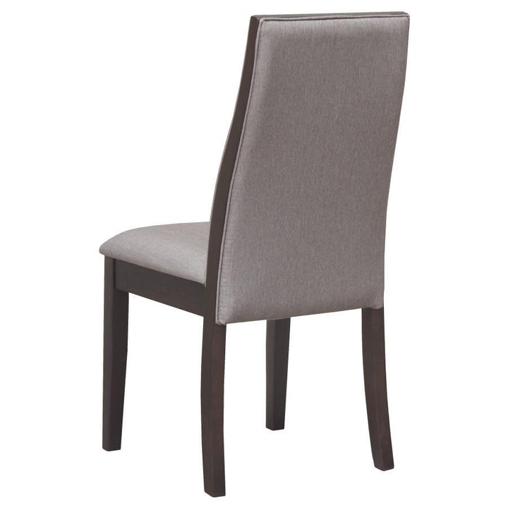 Spring Creek - Upholstered Dining Chair (Set of 2) - Taupe Chair Set modern furniture Contempo Furniture