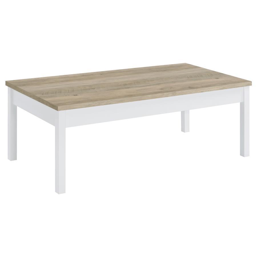 Stacie - 3 Piece Coffee Table Set - Distressed Pine Table Set modern furniture Contempo Furniture