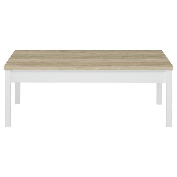 Stacie - 3 Piece Coffee Table Set - Distressed Pine Table Set modern furniture Contempo Furniture