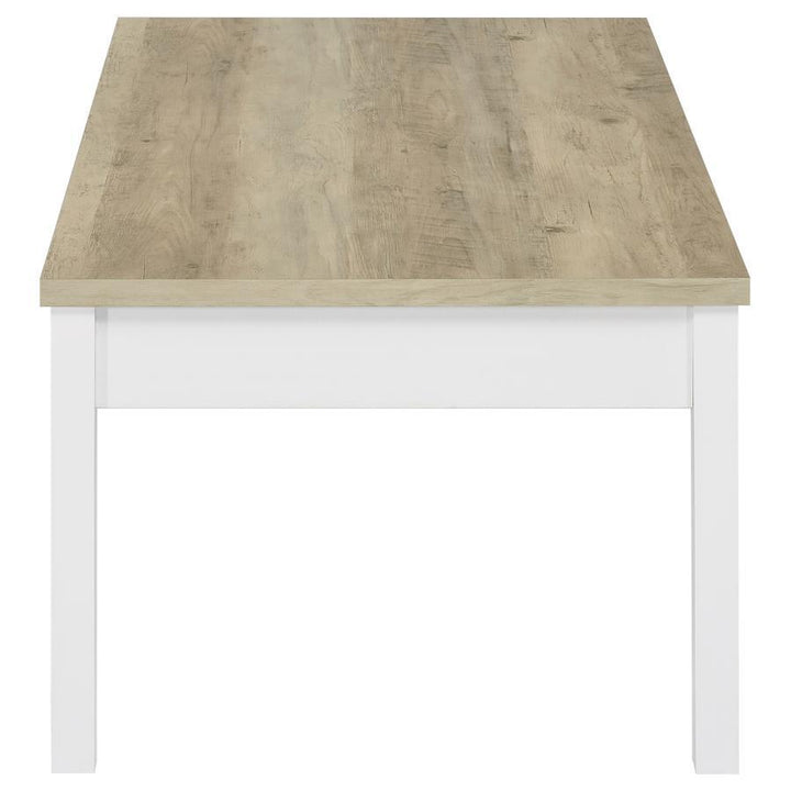 Stacie - 3 Piece Coffee Table Set - Distressed Pine Table Set modern furniture Contempo Furniture